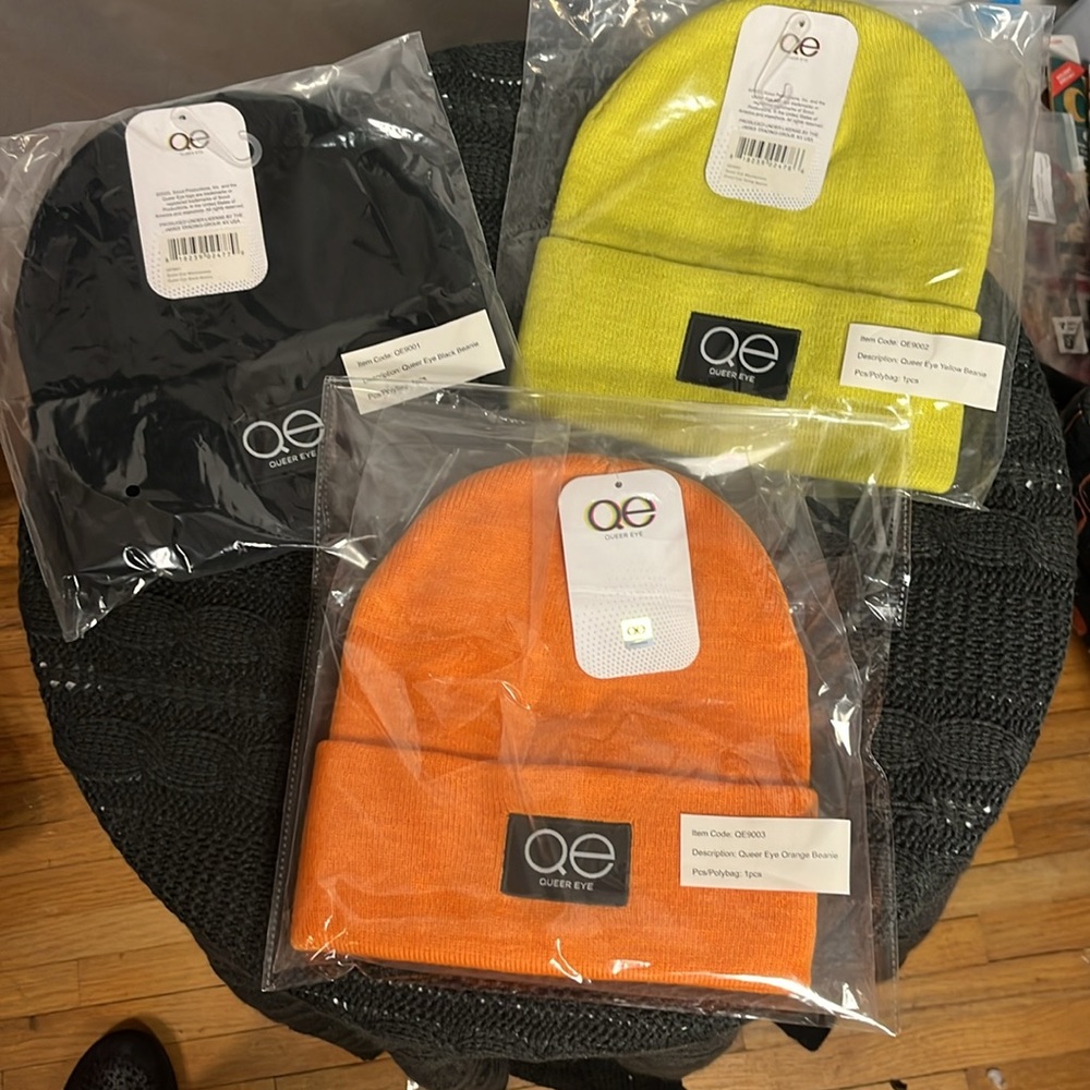 NWT Official Licensed Queer Eye sock cap/beanie Unisex choice of 3